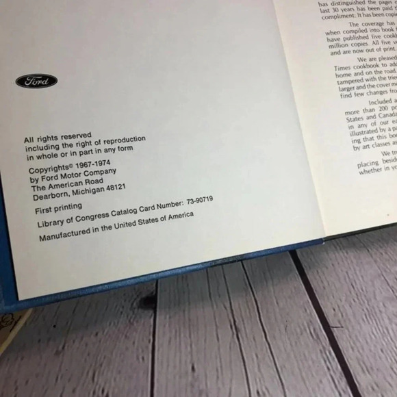 Vintage 1974 Ford Times volume 6 cookbook - Picture 8 of 15